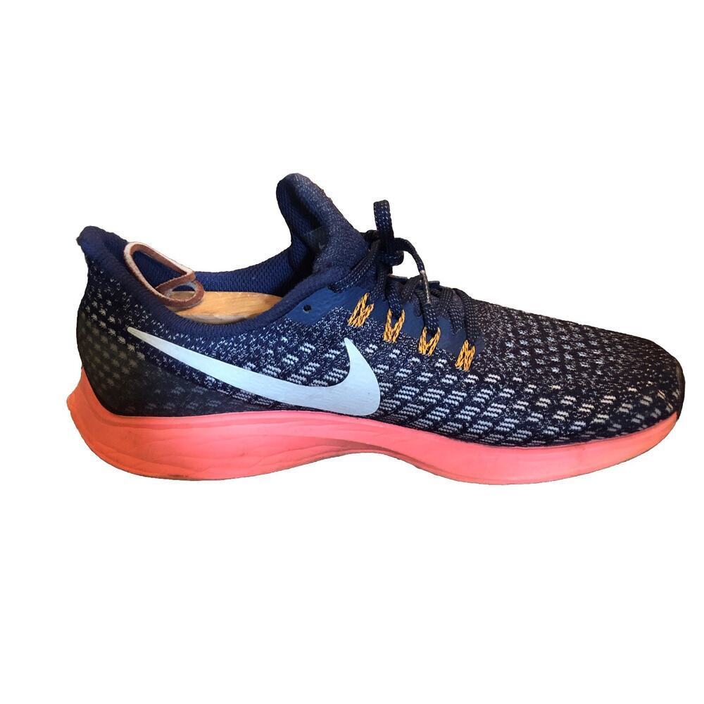 Nike Women Shoe Air Zoom Pegasus 35 Size 9.5M Blue Athletic Sneaker Workout - Picture 5 of 12